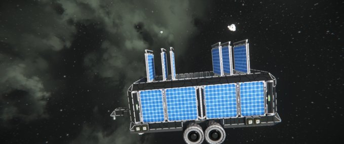 Blueprint Solar Trailer Space Engineers mod