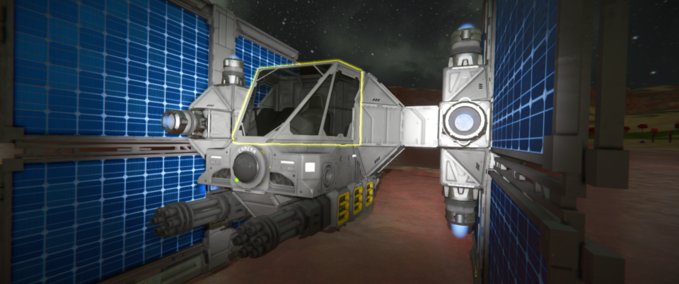 Blueprint TIE fighter Space Engineers mod