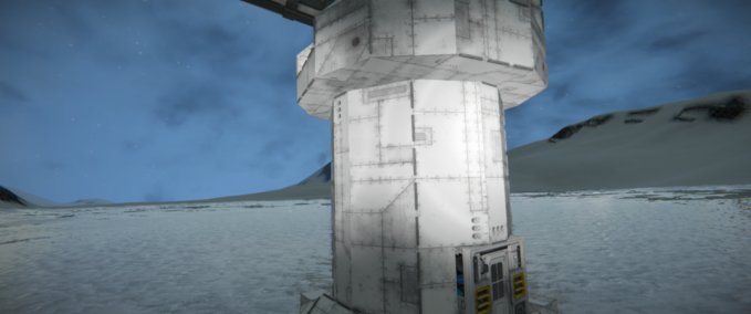 Blueprint Rebel hoth turret Space Engineers mod