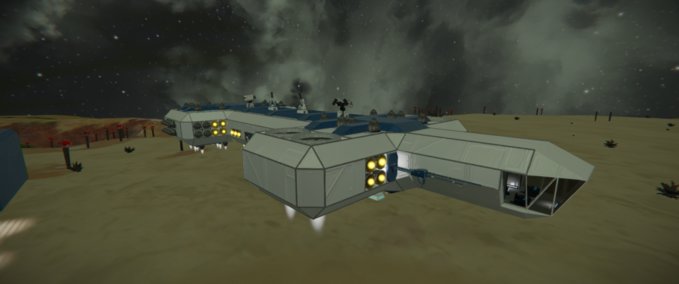Blueprint Hades Class Mk 3 Space Engineers mod