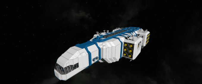 Blueprint Zeus Class Mk 3 Space Engineers mod