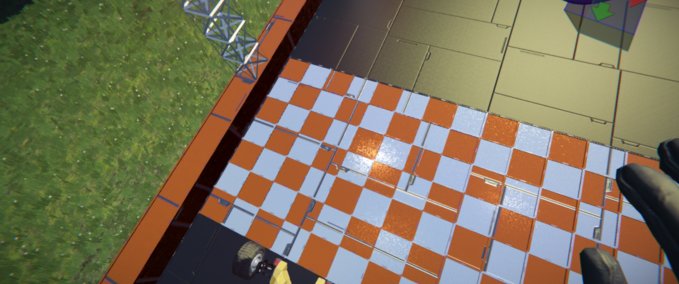 Blueprint Wacky races Track Space Engineers mod