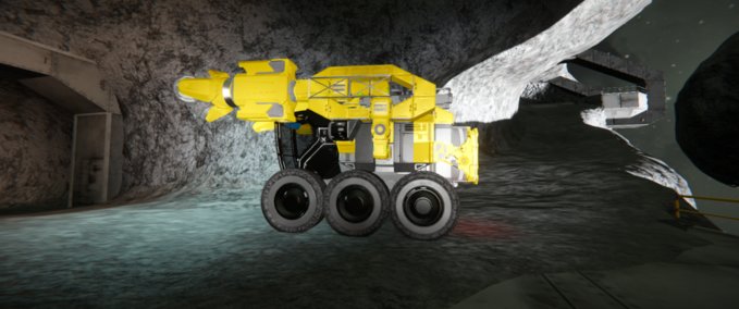 Blueprint Asteroid Rover C Space Engineers mod