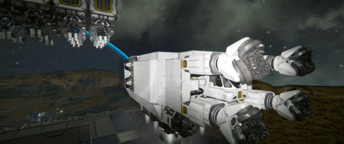 Blueprint Atmo miner Space Engineers mod