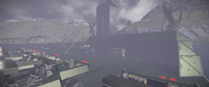World UNSC HALO OPERATION (SPEAR) Space Engineers mod