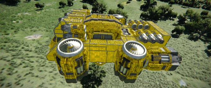 Blueprint ResourceHaulerFlight Space Engineers mod