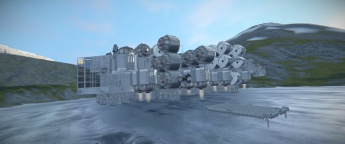 Blueprint Battleship Space Engineers mod