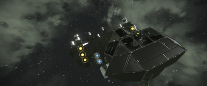 Blueprint Carbon Hauler Space Engineers mod