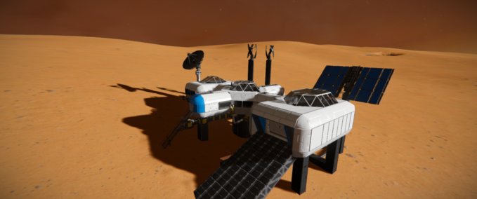 Blueprint WCO Outpost Space Engineers mod