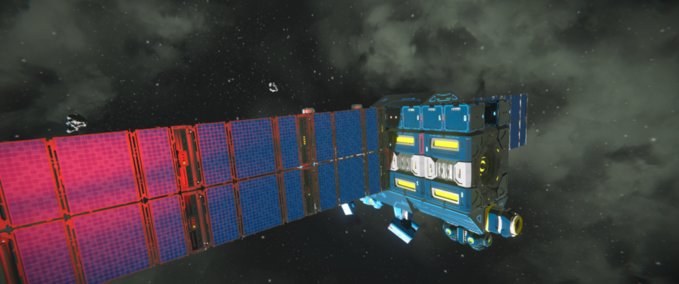 Blueprint Jump and refuel satelite Space Engineers mod
