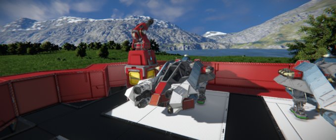 Blueprint SE fighter Space Engineers mod