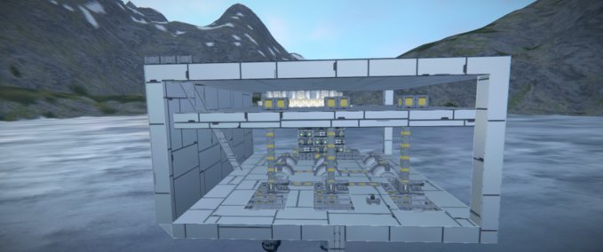 Blueprint Static Grid 6188 Space Engineers mod