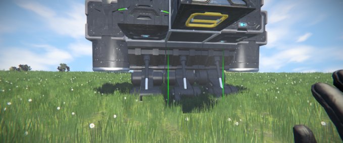 Blueprint Static Grid 2423 Space Engineers mod