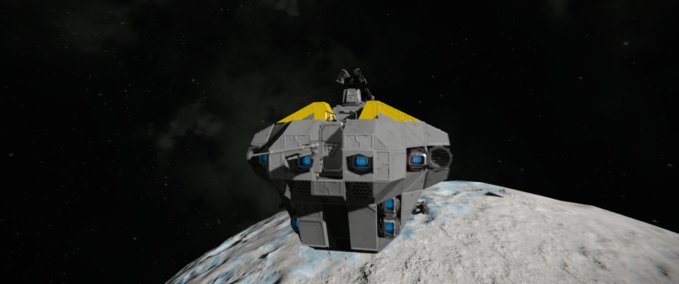 Blueprint Mining transport heavy frigate Space Engineers mod