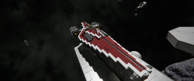 Blueprint [TIN] Percheron Transport Shuttle Space Engineers mod
