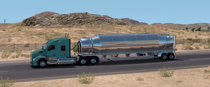 Trailer Besitzbarer Heil Superflo Pneumatic Tanker [1.38.x]  American Truck Simulator mod