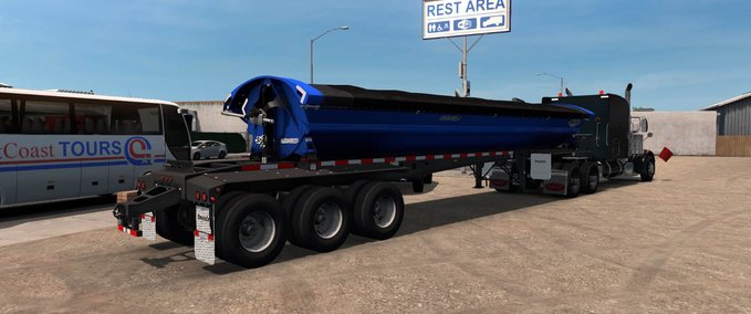 Trailer Besitzbarer Smithco Side Dump [1.38.x] American Truck Simulator mod