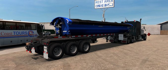 Trailer Ownable Smithco Side Dump [1.38.x] American Truck Simulator mod