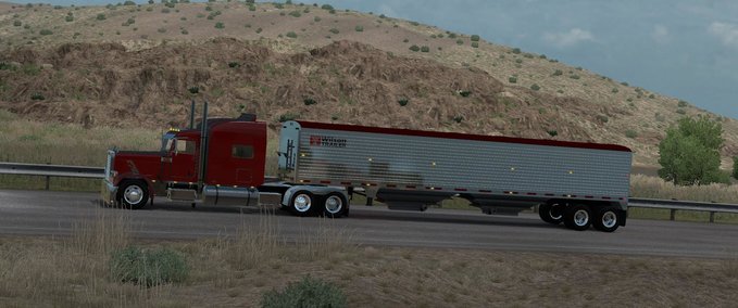 Trailer Besitzbarer Wilson Grain Hopper [1.38.x] American Truck Simulator mod