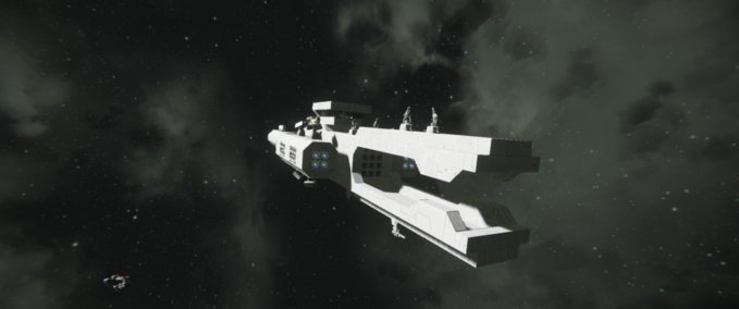 Blueprint Attack corvet upgraded Space Engineers mod