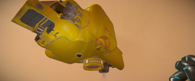 Blueprint Yellow Minnow - Basic Space Engineers mod