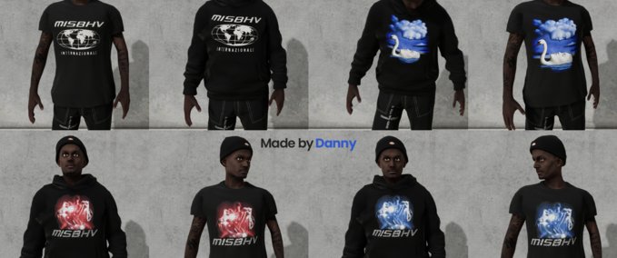 Gear Misbhv Hoodies and T-Shirts Skater XL mod