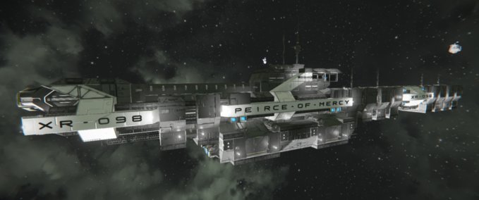Blueprint Pierce-Of-Mercy XR-098 cargo cruiser Space Engineers mod