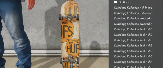Uncategorized Kurbdogg Kollection Hufnagel Commemorative Pack Skater XL mod
