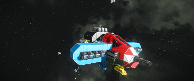 Blueprint Danny's fighter ship Space Engineers mod