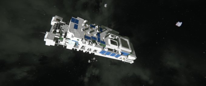 Blueprint Battlestar Space Engineers mod