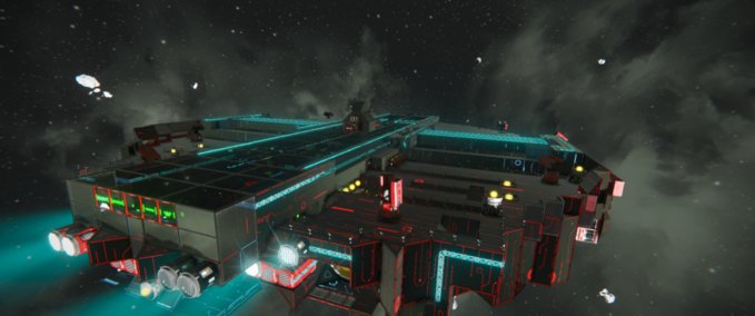 Space Engineers: Phantom One v 1.0 Blueprint, Ship, Large_Grid, Safe Mod fÃ¼r Space Engineers