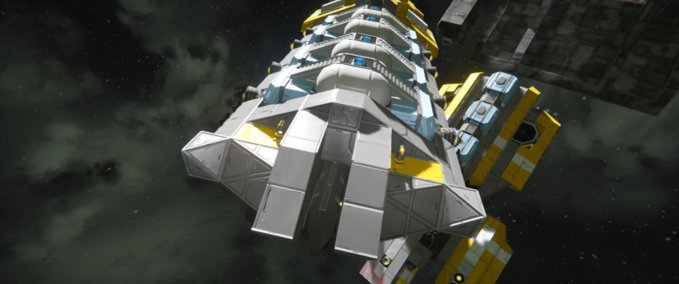 Blueprint ECMD XMON mining cargoship Space Engineers mod