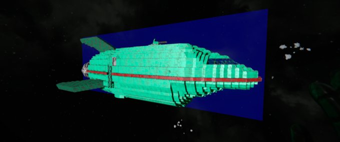 Blueprint Planet express ship Space Engineers mod