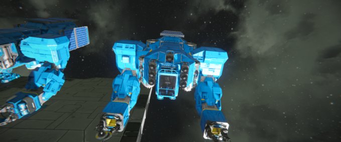 Blueprint Grappler Utility ship (Atmo Engine) Space Engineers mod