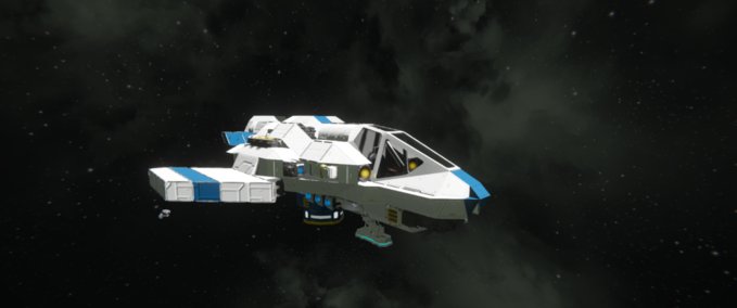 Blueprint Perseus Class Fighter Mk 2 Space Engineers mod