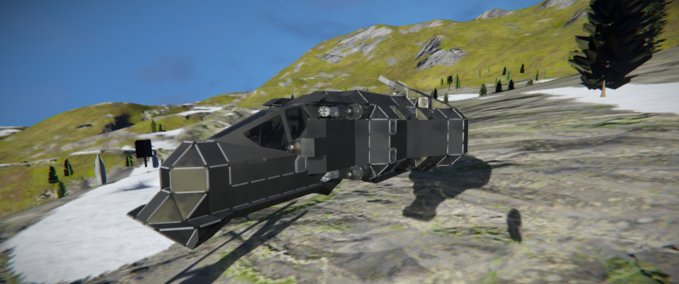 Blueprint MTI. Phantom Phenix Space Engineers mod