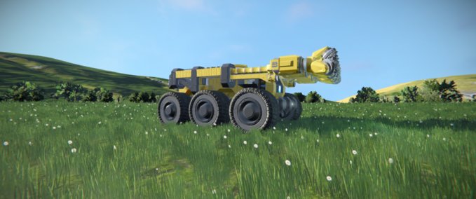 Blueprint MINING TRUCK Space Engineers mod