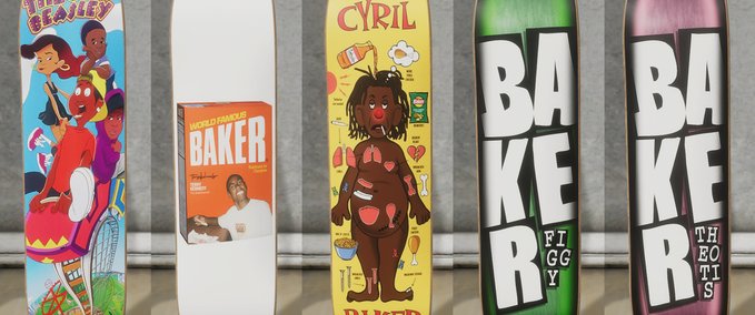 Gear Baker - One Offs Collection Deck Pack Skater XL mod