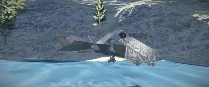 Blueprint Fighter planet Mk 2 Space Engineers mod