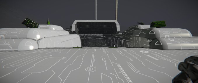 Blueprint SPARK GREEN BASE Space Engineers mod