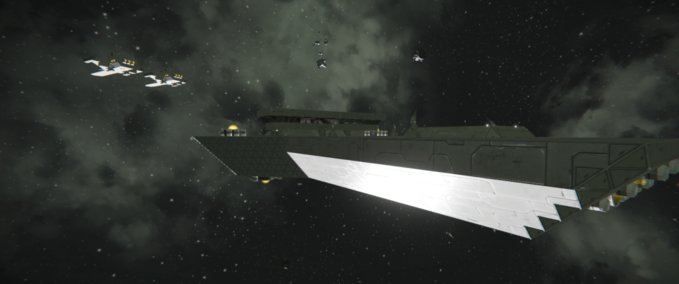 Blueprint Super carrier Space Engineers mod