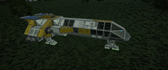 Blueprint Planetary Shuttle Space Engineers mod