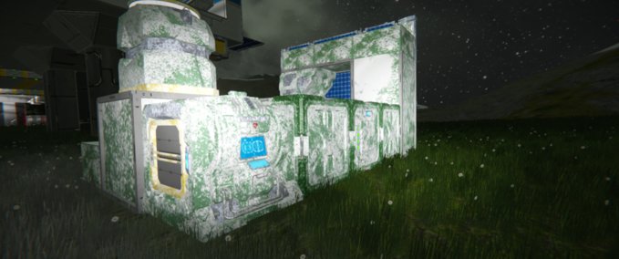 Blueprint Lifter mobile field base Space Engineers mod