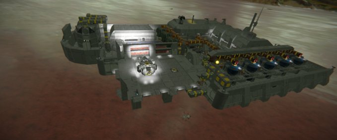 Blueprint Static Grid 268 Space Engineers mod