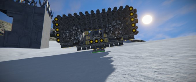 Blueprint Gunshipminer Space Engineers mod