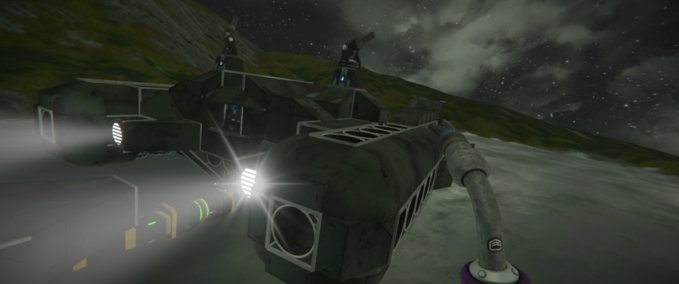 Blueprint First Explorer Space Engineers mod