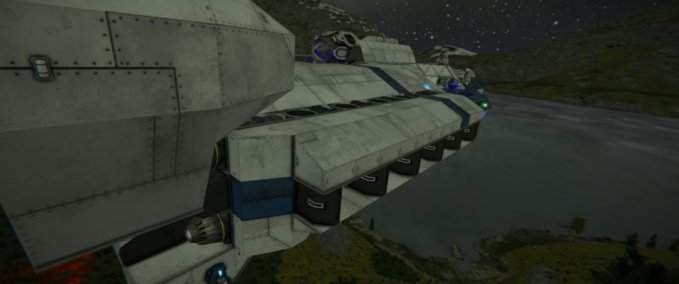 Blueprint Sonoma Class Frigate Space Engineers mod