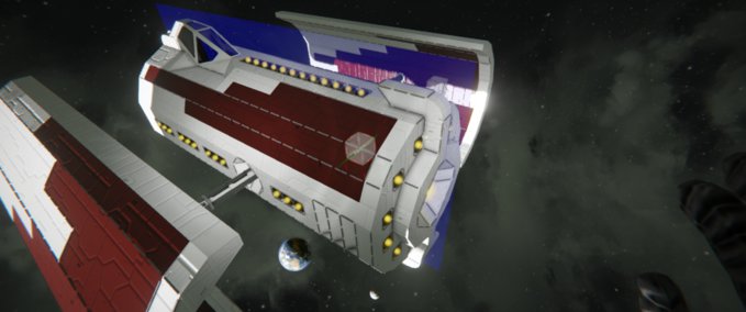Blueprint Armoured Cargo Delivery Space Engineers mod