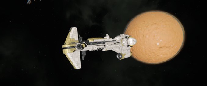 Blueprint Hammerhead Corvette Space Engineers mod