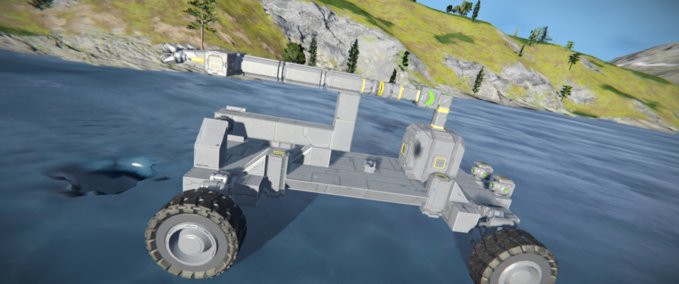 Blueprint Foreuse Mk1 a fin,ir Space Engineers mod